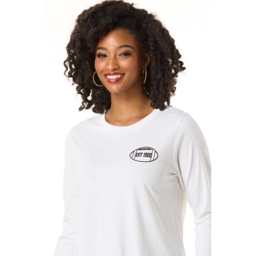 SEALED ~ CATO Sunday Social "Meet Me at the TAILGATE"  Football Tee